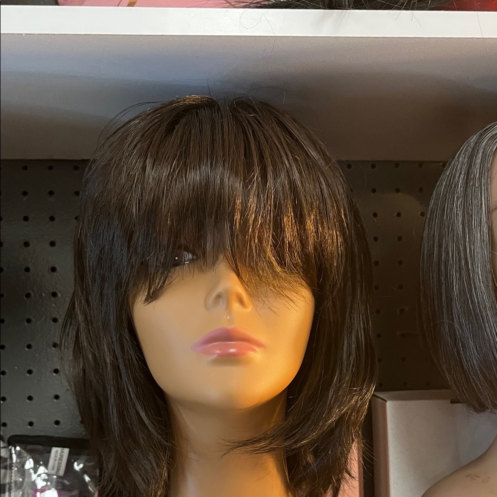 Brown Synthetic Wig